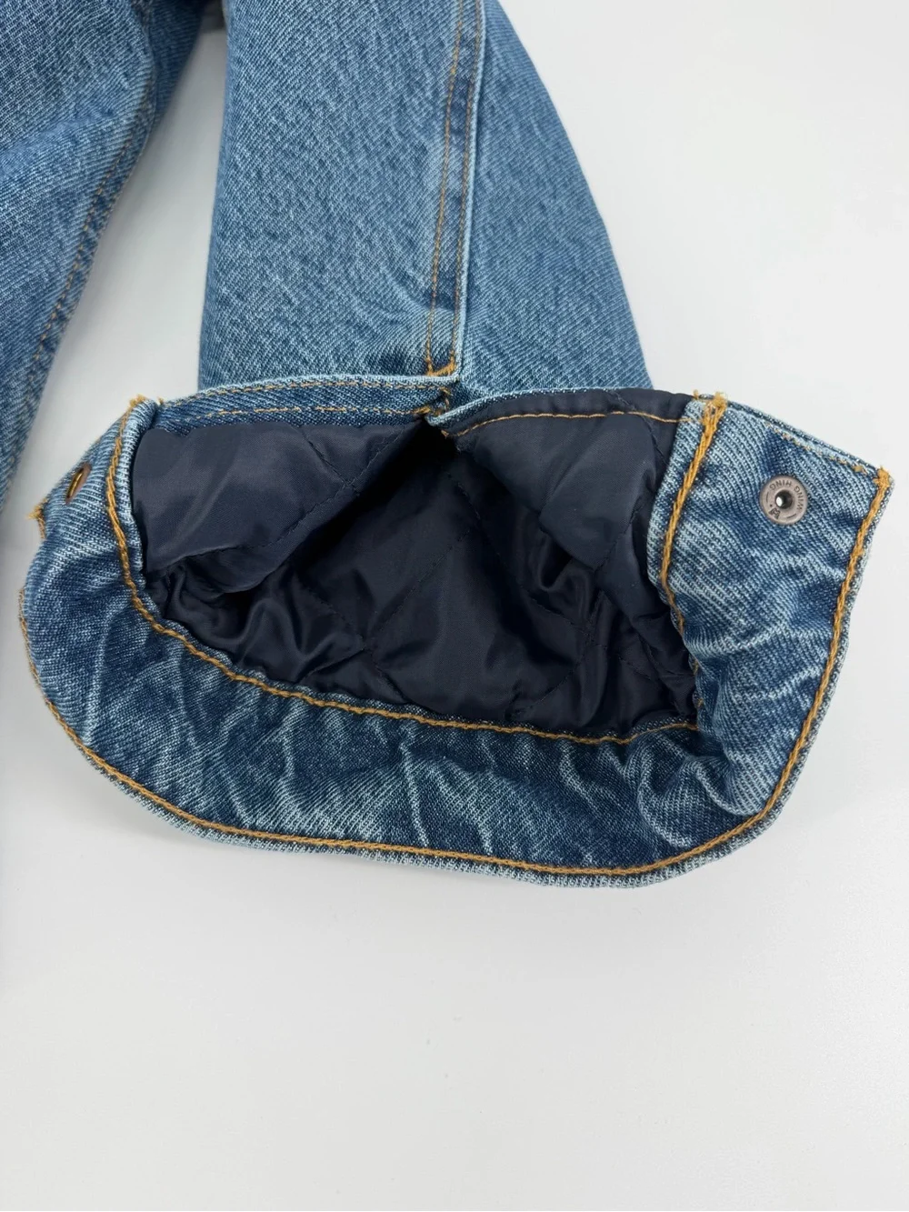 Levi's Baggy Trucker Jacket Sherpa Lined Denim Jean Jacket Men's M NWT
